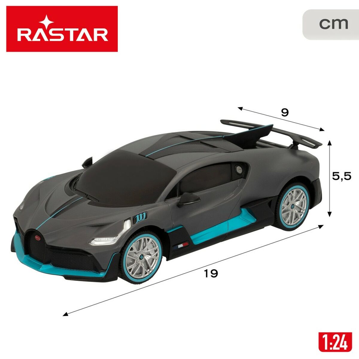 Fjärrkontroll Bil Bugatti (4 antal)